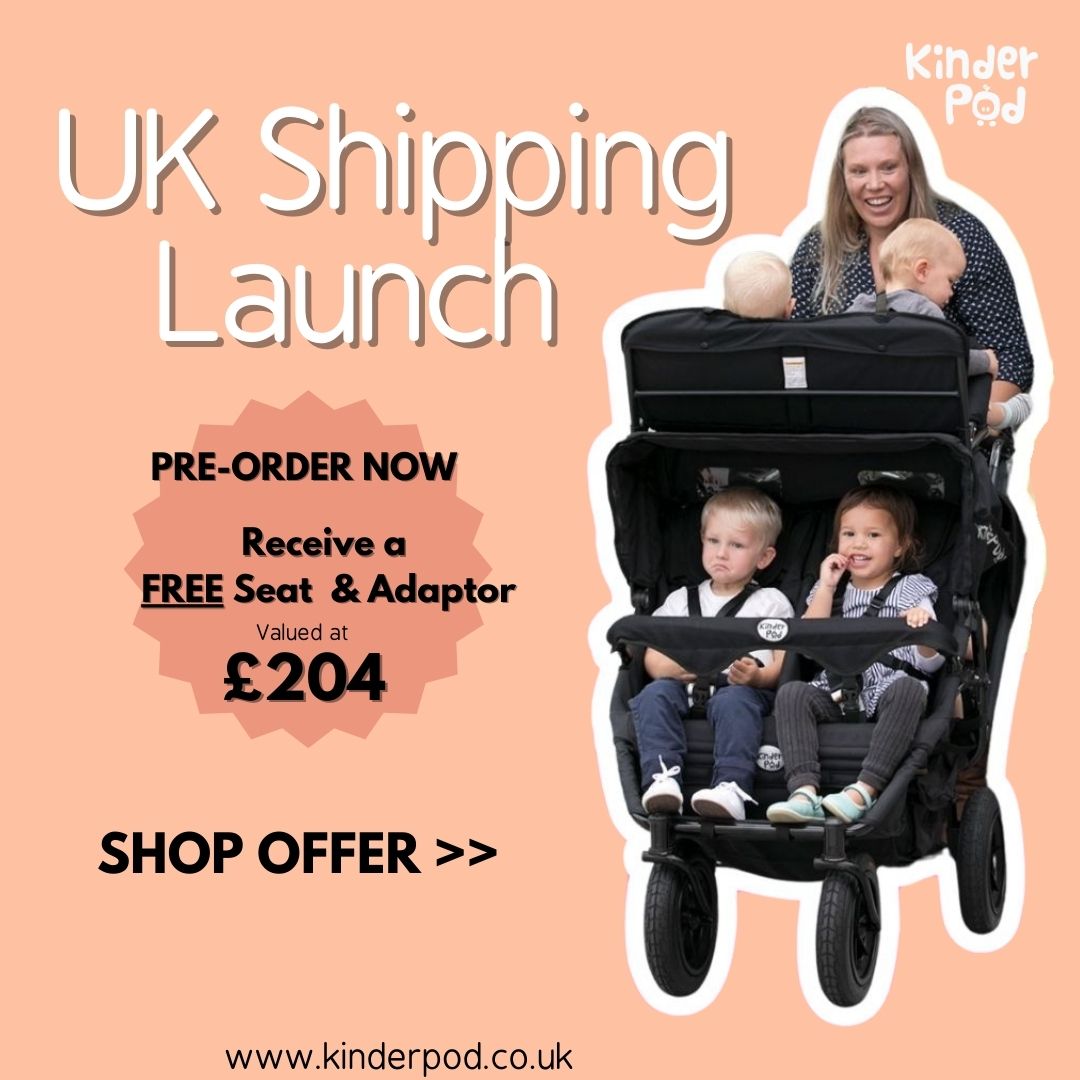Kinderpod Multi-Seat Baby Stroller | Buggies & Prams | Kinderpod ...