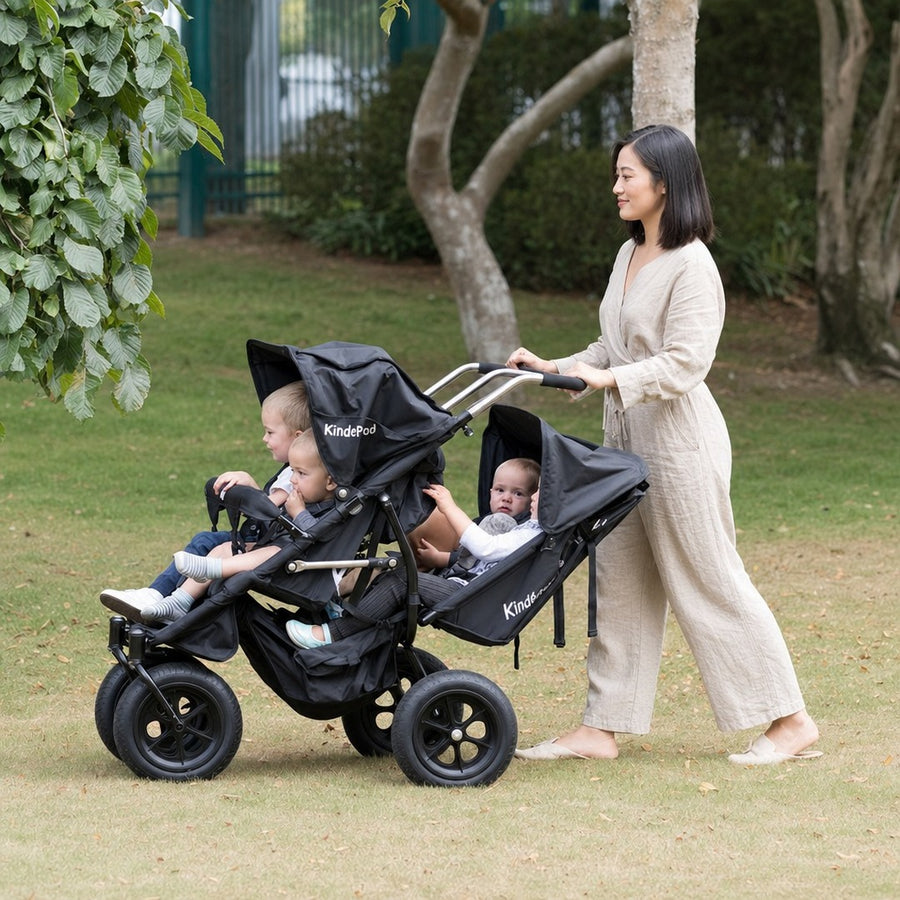 Multi Seat Stroller For Four (2 Children and 2 Babies)