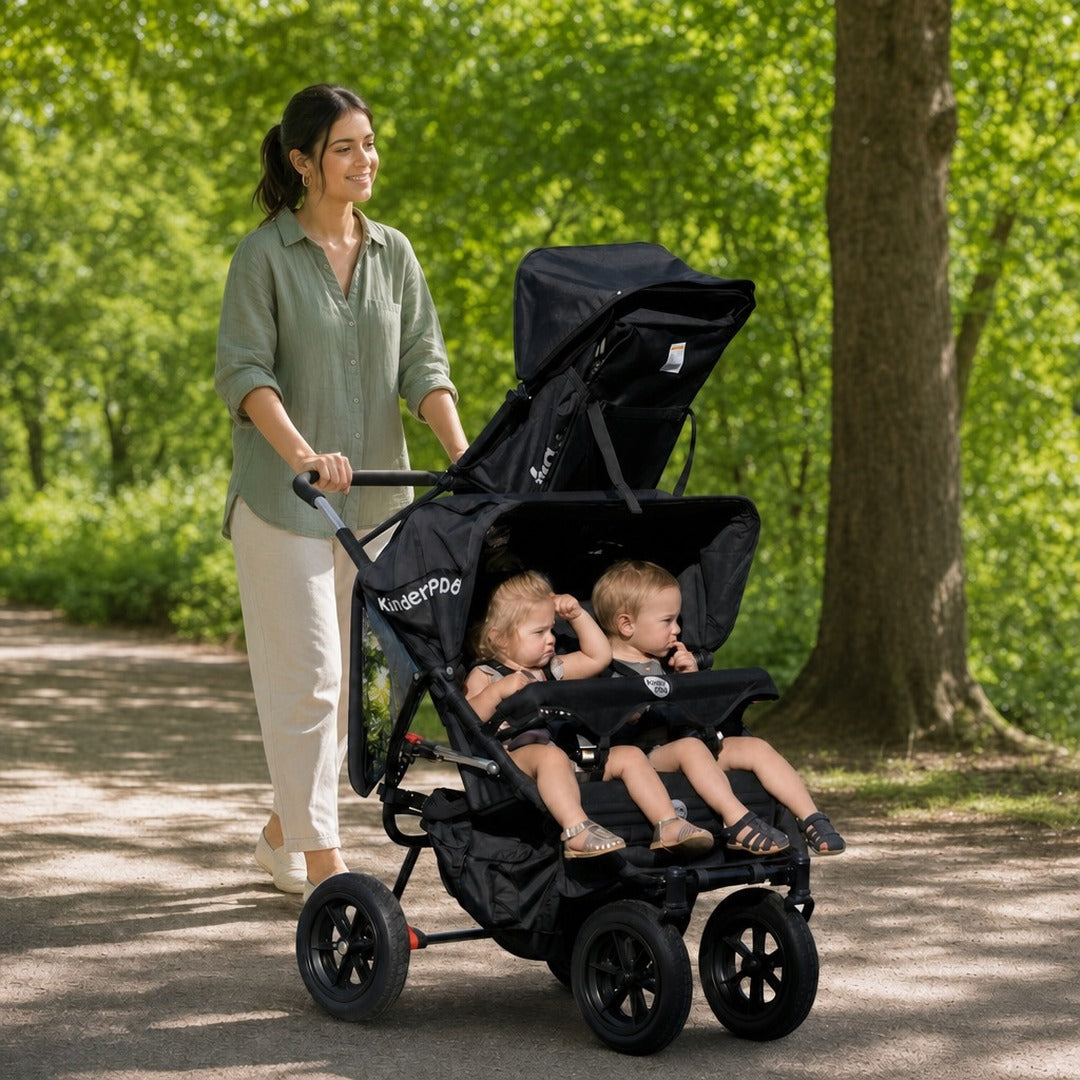 [Rebuild] Multi Seat Stroller For Three (Recliner Baby Seat)