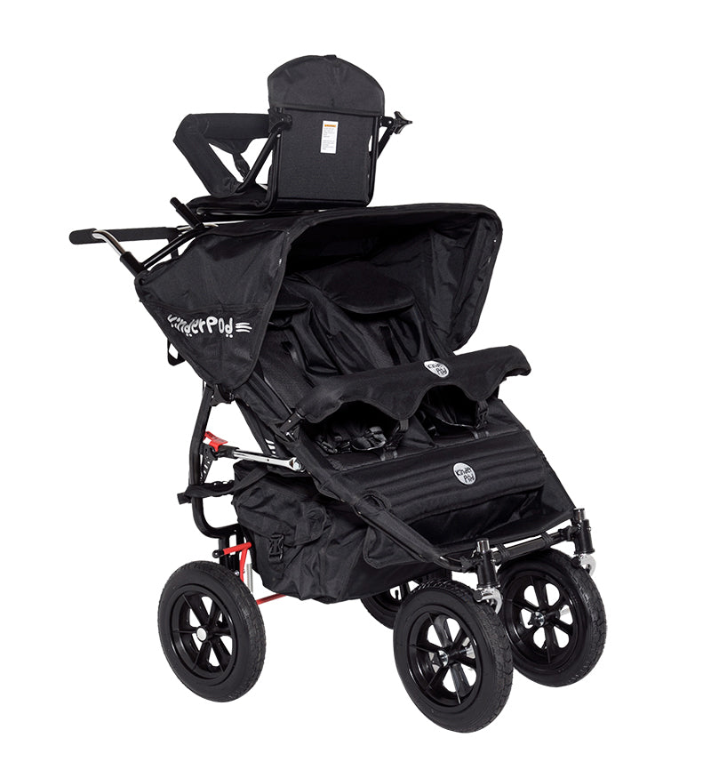 Multi Seat Stroller For Three (Single Toddler Seat)