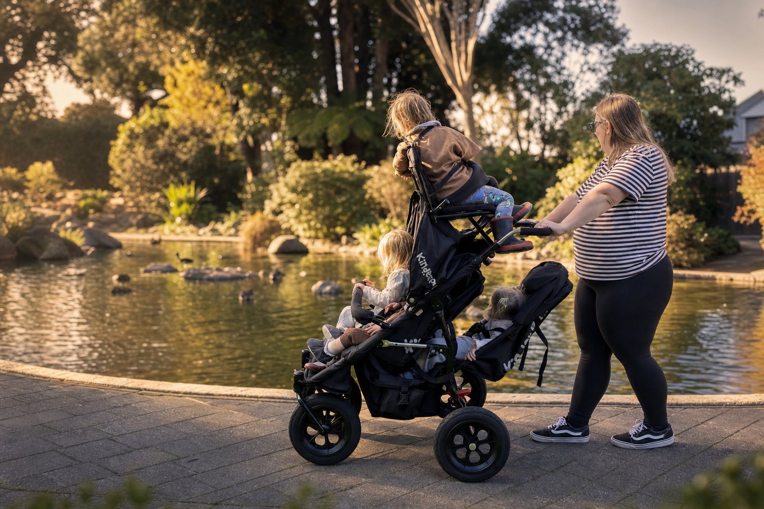 KinderPod by the water